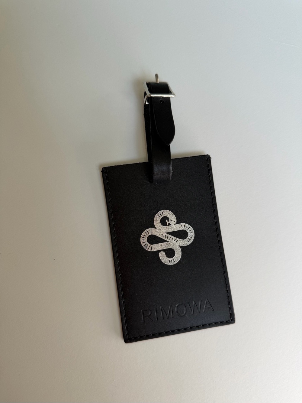 Authentic RIMOWA Year of the Snake Leather Luggage Tag